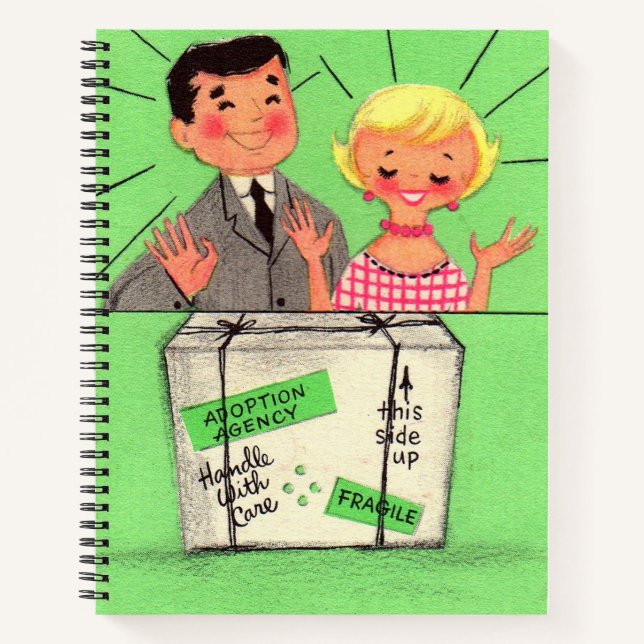 1950s adoptive parents notebook (Front)