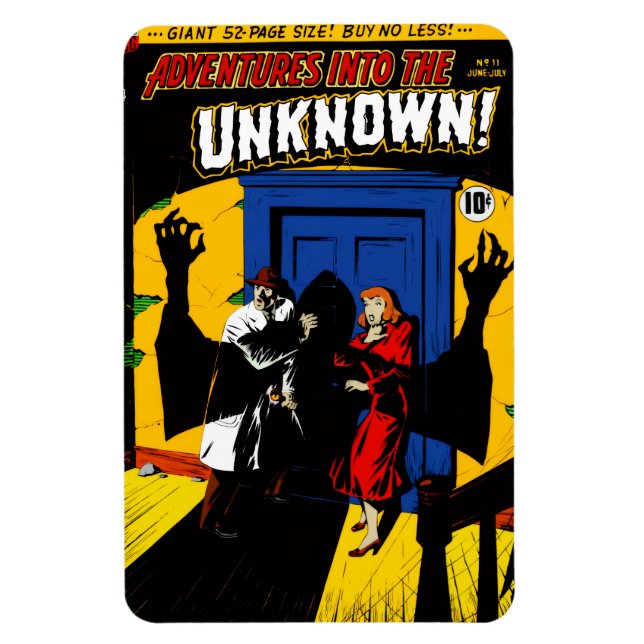 1950's 'Adventures into the Unknown' Magnet (Vertical)