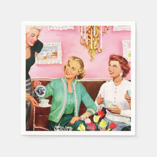 1950's Afternoon Tea     Napkin