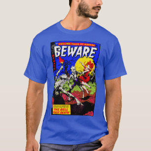 1950's BEWARE Horror Comic T-Shirt
