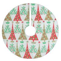 1950s Cartoon Christmas Tree Skirt