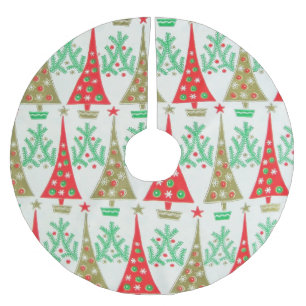 1950s Cartoon Christmas Tree Skirt