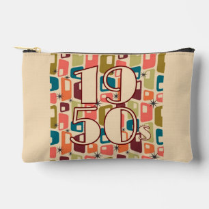 1950s Decade Design Accessory Pouch