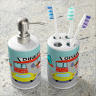 1950's Diner Bath Set