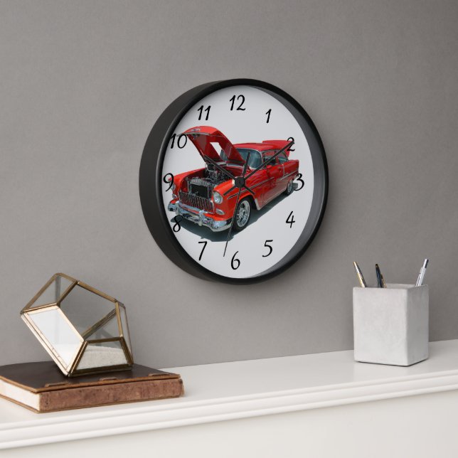 1950's Era Chevrolet Belair round clock (Office)