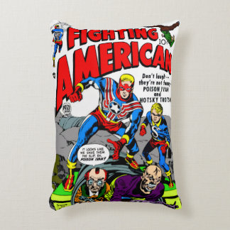 1950's 'Fighting American' Pillow