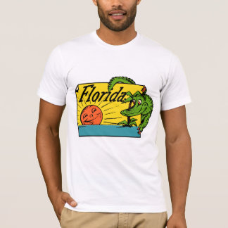 1950s Florida Alligator Design T-Shirt