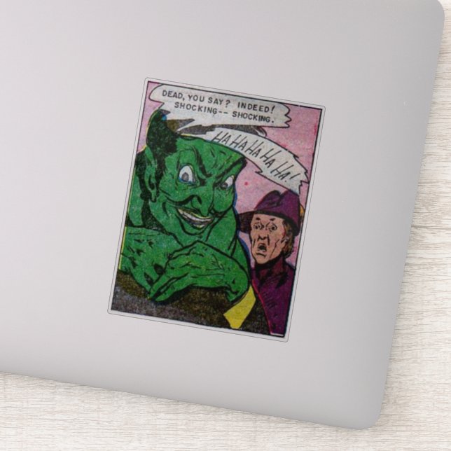 1950s Golden age horror comics | scary retro comic (Detail)