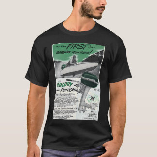 1950s Hurricane Outboard Boat Engine T-Shirt