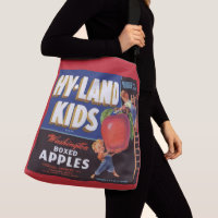 1950s Hyland Kids Washington Apples label print