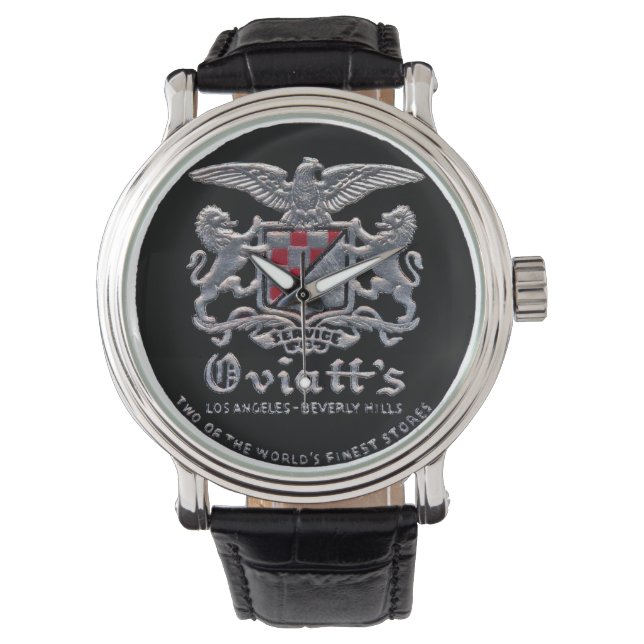 1950s "Oviatt's" store crest Watch (Front)