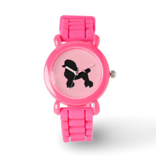 1950's Pink Poodle Skirt Kid's Watch