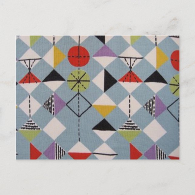 1950's Retro Designs Postcard (Front)