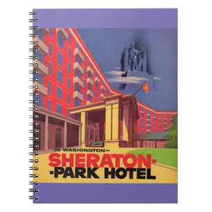 1950s Sheraton Park Hotel - Washington, DC ad Notebook