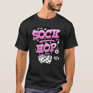 1950S Sock Hop Costume Rock And Roll Vintage 50S R T-Shirt