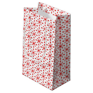 1950s Star Pattern Small Gift Bag