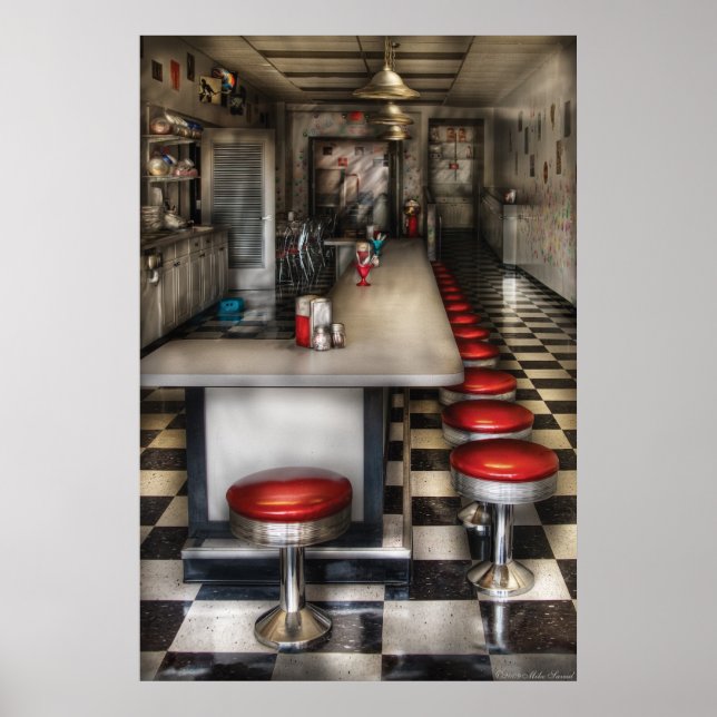 1950's - The Ice Cream Parlour Poster (Front)