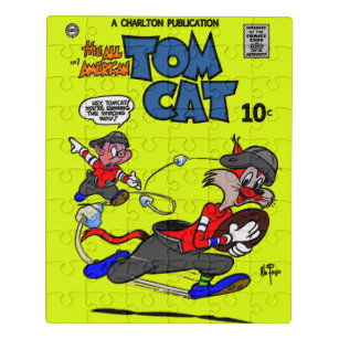 1950's Tom Cat Acrylic Puzzle