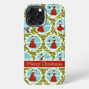 1950's Vintage Christmas iPhone 13 Pro Max Case