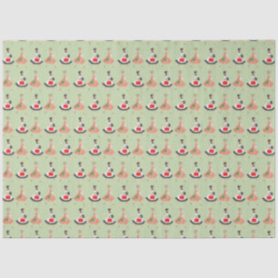 1950's Vintage Christmas Series Design 4 Tissue Paper