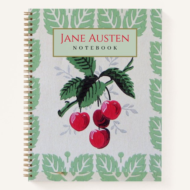 1950's vintage wallpaper Personalised  Notebook (Front)