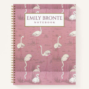 1950's vintage wallpaper Personalised  Notebook