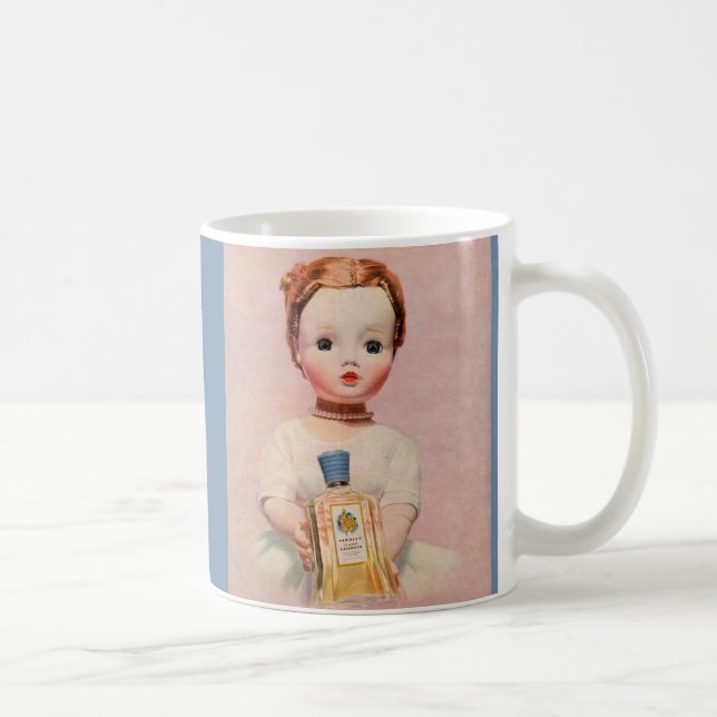 1950s Yardley ad with Madame Alexander doll Coffee Mug (Right)