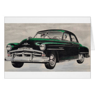 1951 green Plymouth Cranbrook