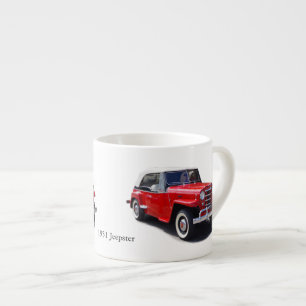 1951 Jeepster espresso mug