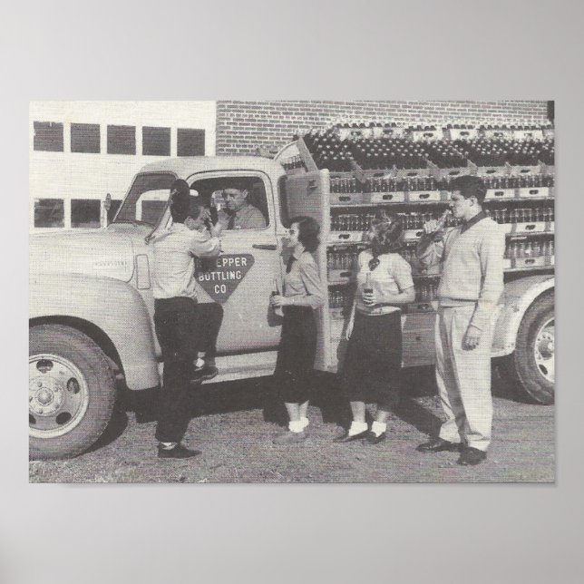 1951 Soft Drink Truck Poster (Front)