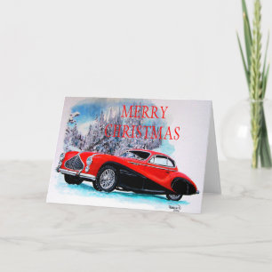 1951 Talbot-Lago T26 GS Coupe CHRISTMAS CARD