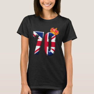 1952 2022 70 Anniversary The Queen's Platinum Jub T-Shirt