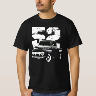1952 F1 F100 Front Three Quarter View Silhouette w T-Shirt