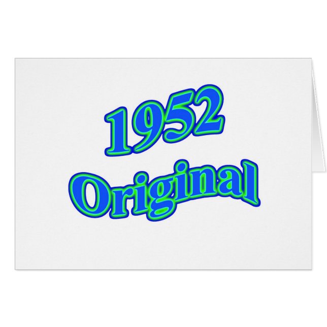 1952 Original Blue Green (Front Horizontal)