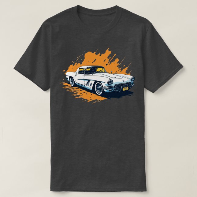 1953 Chevrolet Corvette T-Shirt (Design Front)