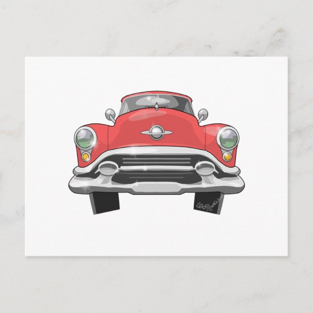 1953 Oldsmobile Postcard (Front)