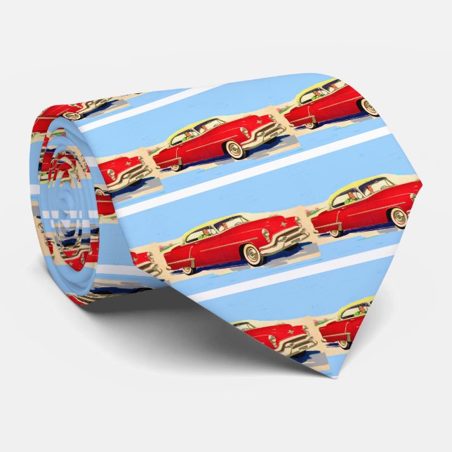 1953 Rocket 88 Oldsmobile Tie (Rolled)