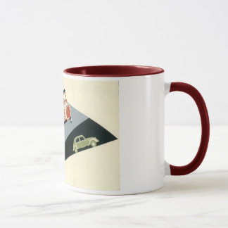 1954 2cv retro mug