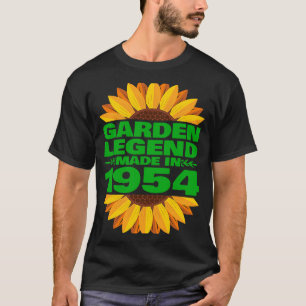 1954 Birthday & Vintage 1954 Garden Legend Made In T-Shirt