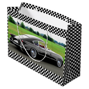 1954 Corvette Corvair concept car motorsport fan Large Gift Bag