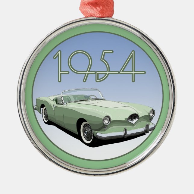 1954 Darrin Metal Ornament (Front)