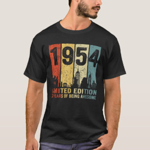 1954 Limited Edition 70 Years Of Being Awesome Ret T-Shirt