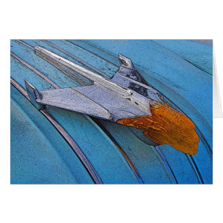 1954 Pontiac Hood Ornament Cards