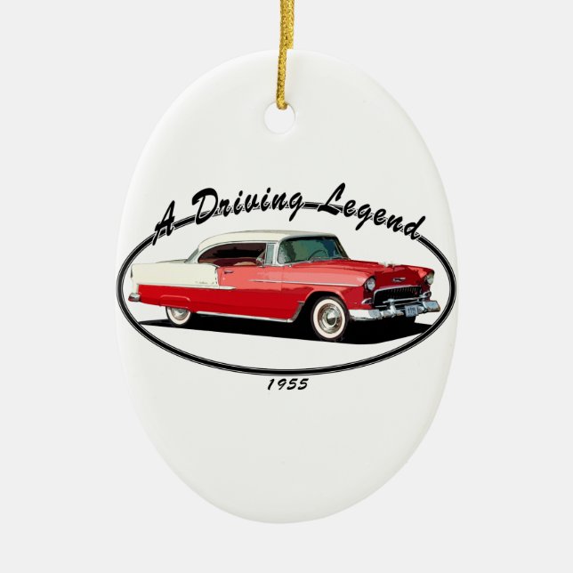 1955 BEL AIR RES CERAMIC ORNAMENT (Front)