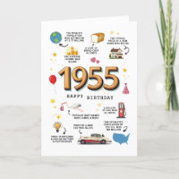 1955 Birthday Card Printable