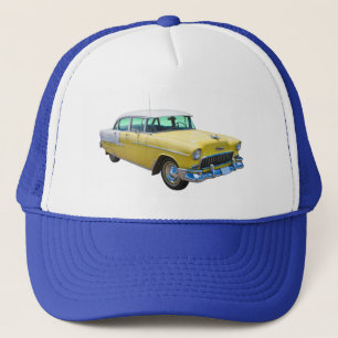 1955 Chevrolet Bel Air Antique Car Trucker Hat