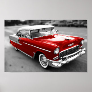 1955 Chevrolet Bel-Air Poster