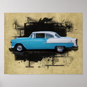 1955 Chevy Bel Air- Classic Car- Print