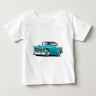 1955 Chevy Belair Turquoise-White Car Baby T-Shirt