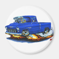 1955 Chevy Pickup Blue Truck